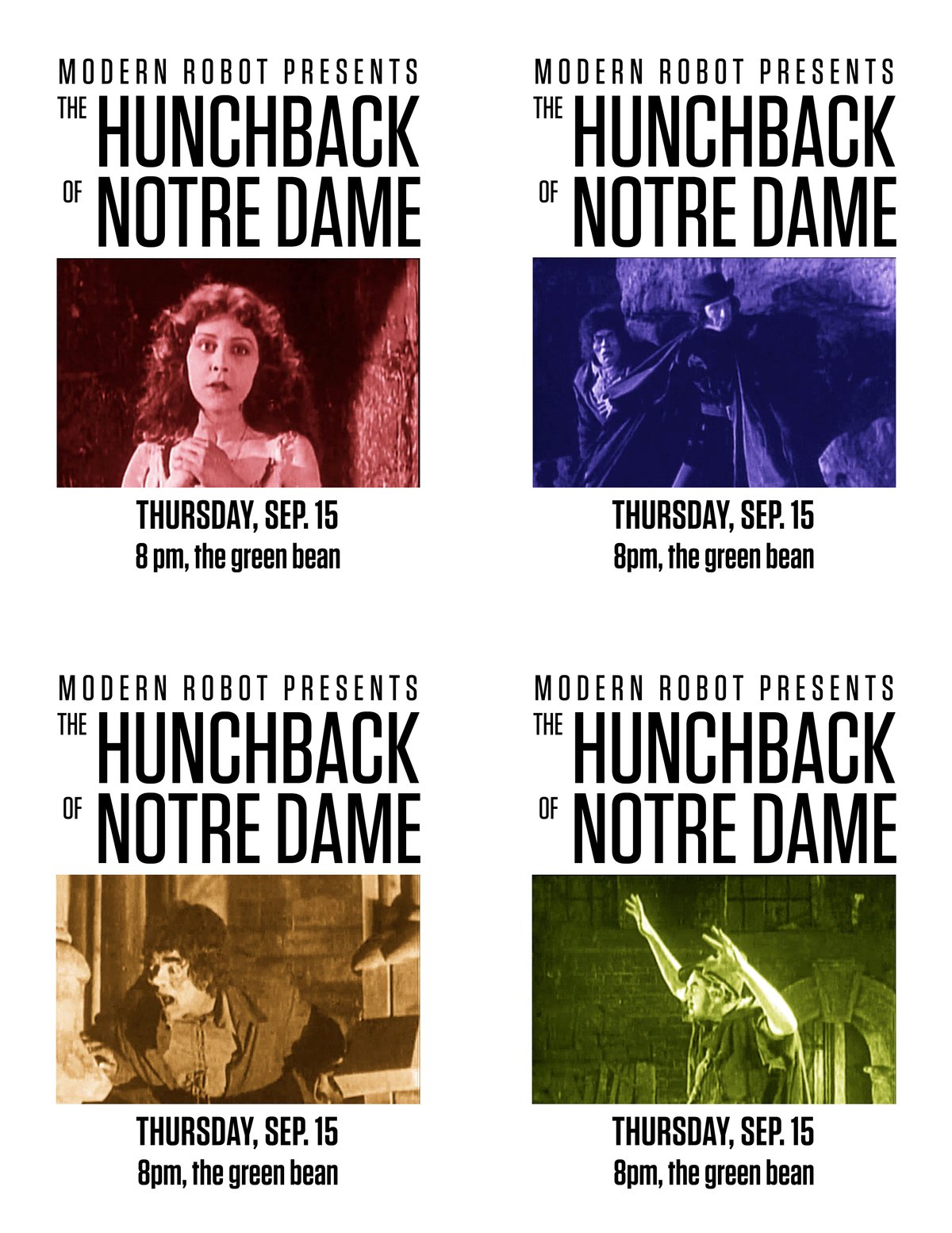 Hunch Handbills