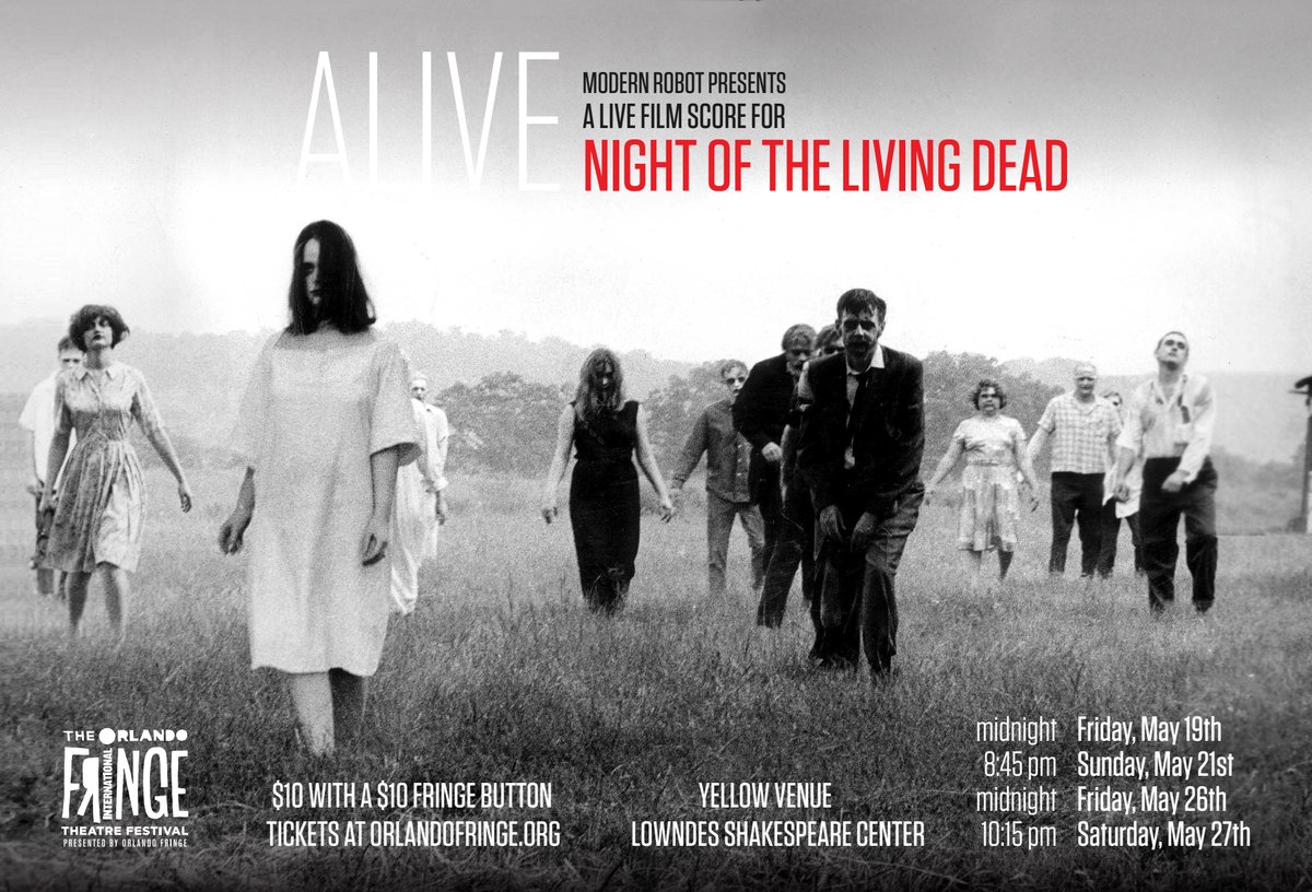 ORL Living Dead Postcard Front