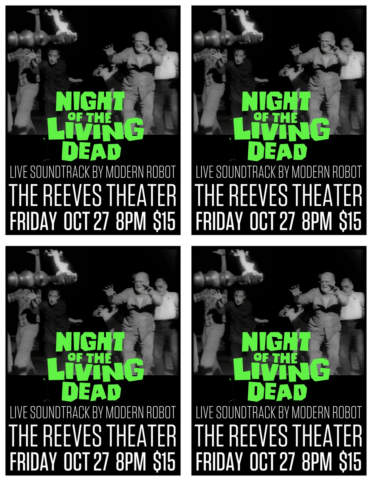 LD Reeves Handbill