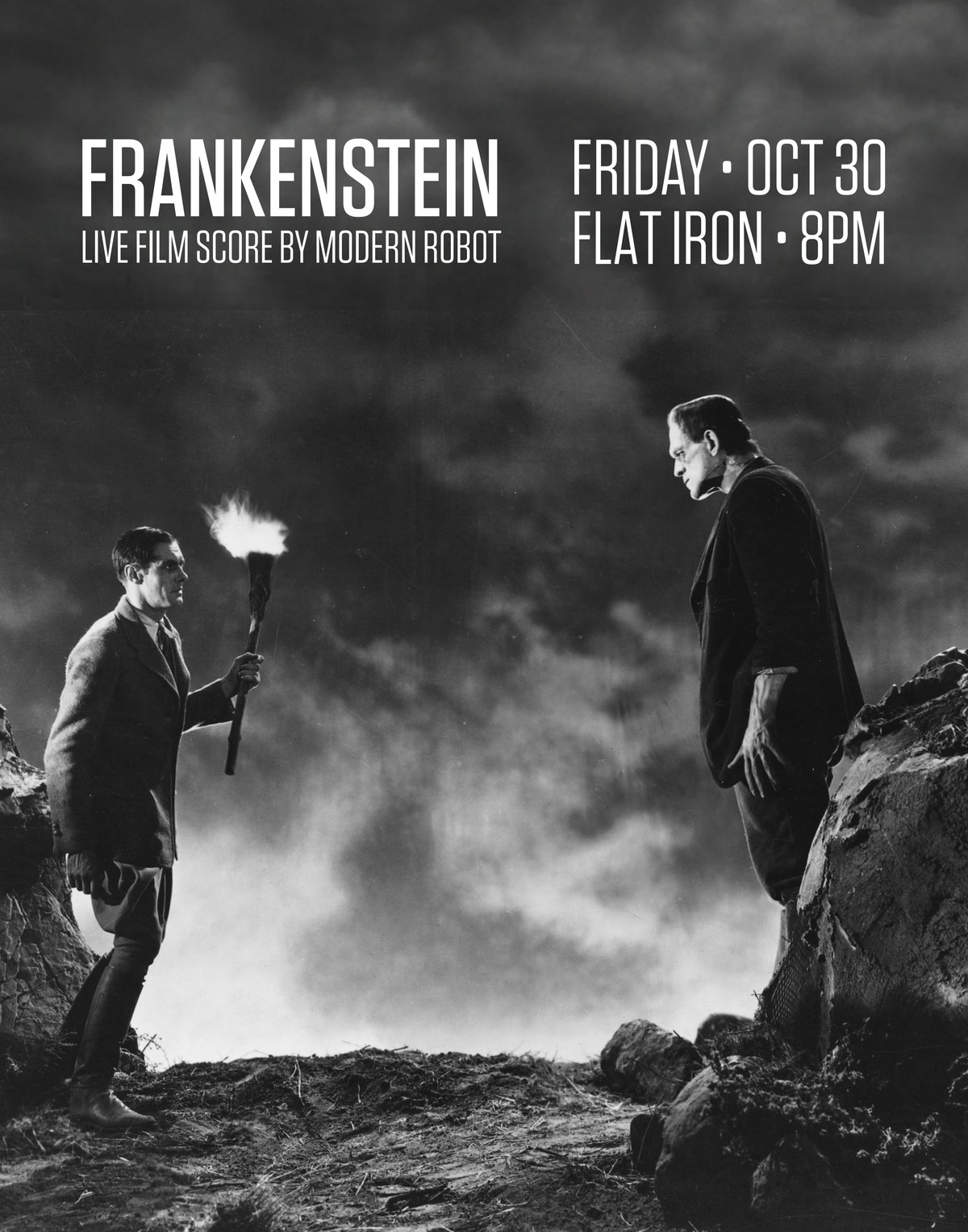 Frankenstein Flat poster