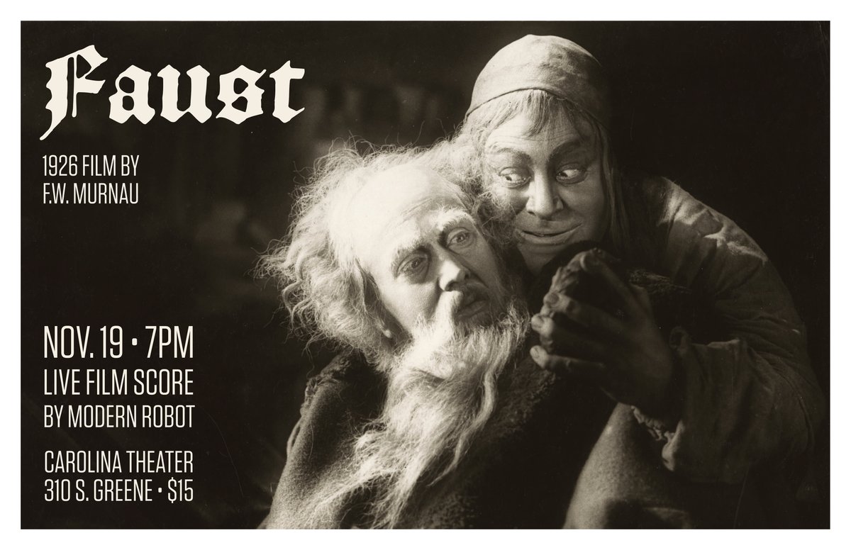 faust carolina 2026 poster